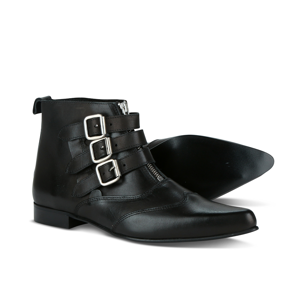 3 Strap Rock n Roll Boots